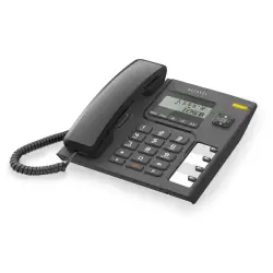 Alcatel T56 telefon przewodowy czarny