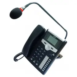 Slican System Audio CTS-220.IP-BK.GNM Pulpit mikrofonu z telefonem