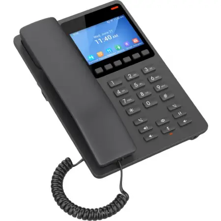 Grandstream GHP 631 LCD Telefon IP CZARNY