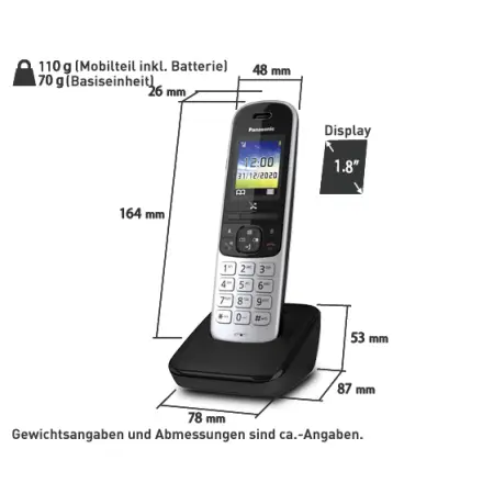 Panasonic KX-TGH710PDS