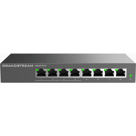 Grandstream GWN 7701P 8xGbE, 4xPOE niezarządzalny switch