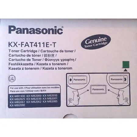 KX-FAT411E-T Panasonic Oryginalny Toner