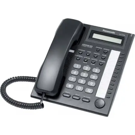 Panasonic KX-T7730 Czarny Telefon Systemowy-zastąpił go model KX-AT7730