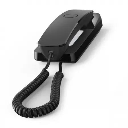 Gigaset DESK 200 czarny telefon przewodowy biurkowy i ścienny