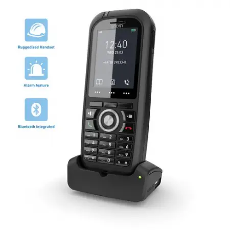 Snom M80 słuchawka IP DECT certyfikat IP 65